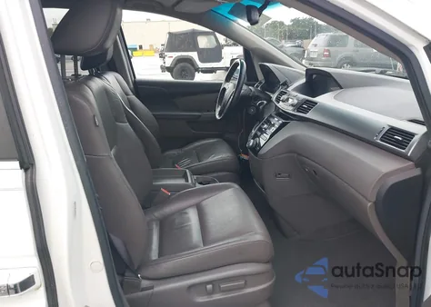 2011 Honda Odyssey Ex-L from USA, damaged, VIN 5FNRL5H60BB067481